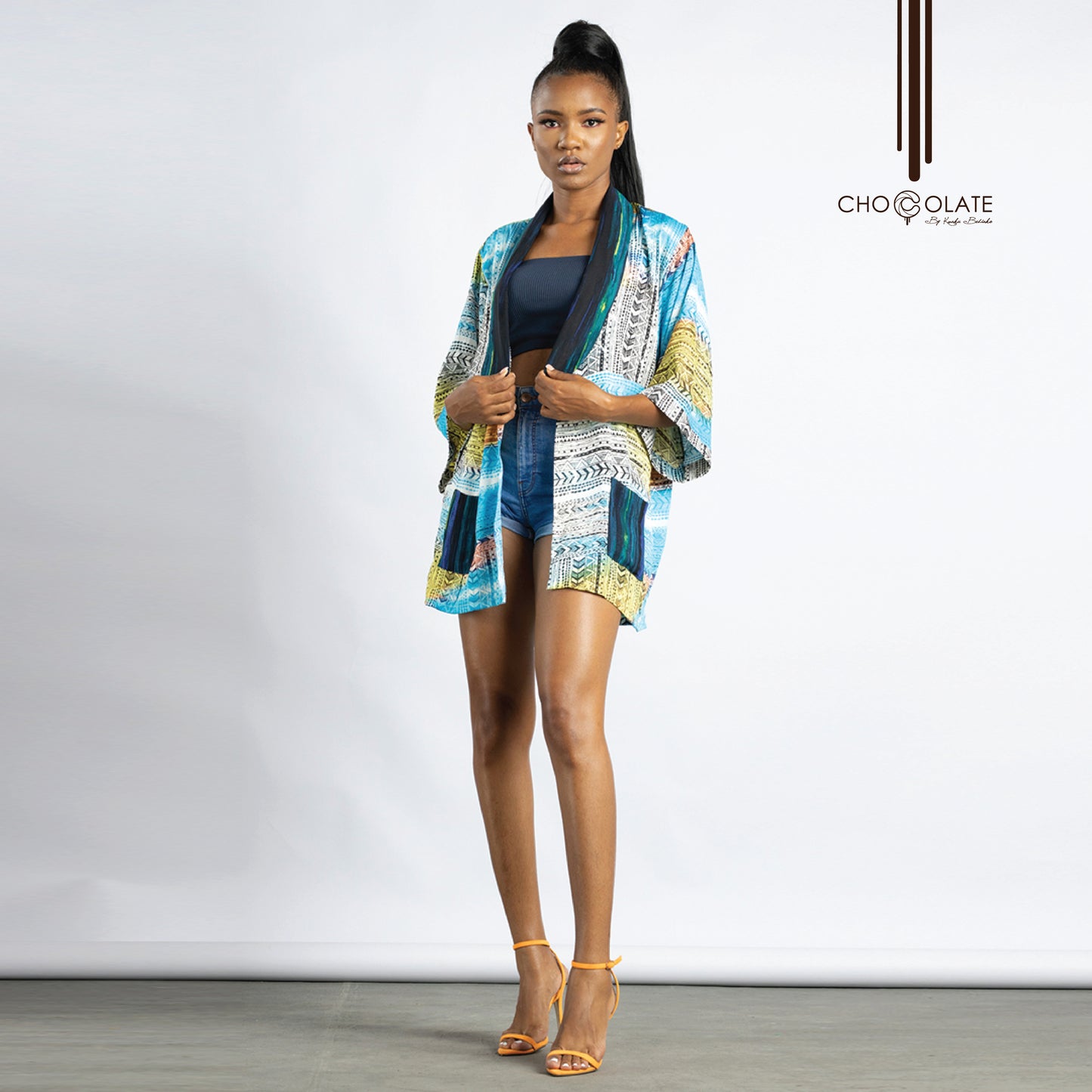 Multicolored Mini Shirt Dress (OUT OF STOCK BUT AVAILABLE IN OTHER FABRICS)